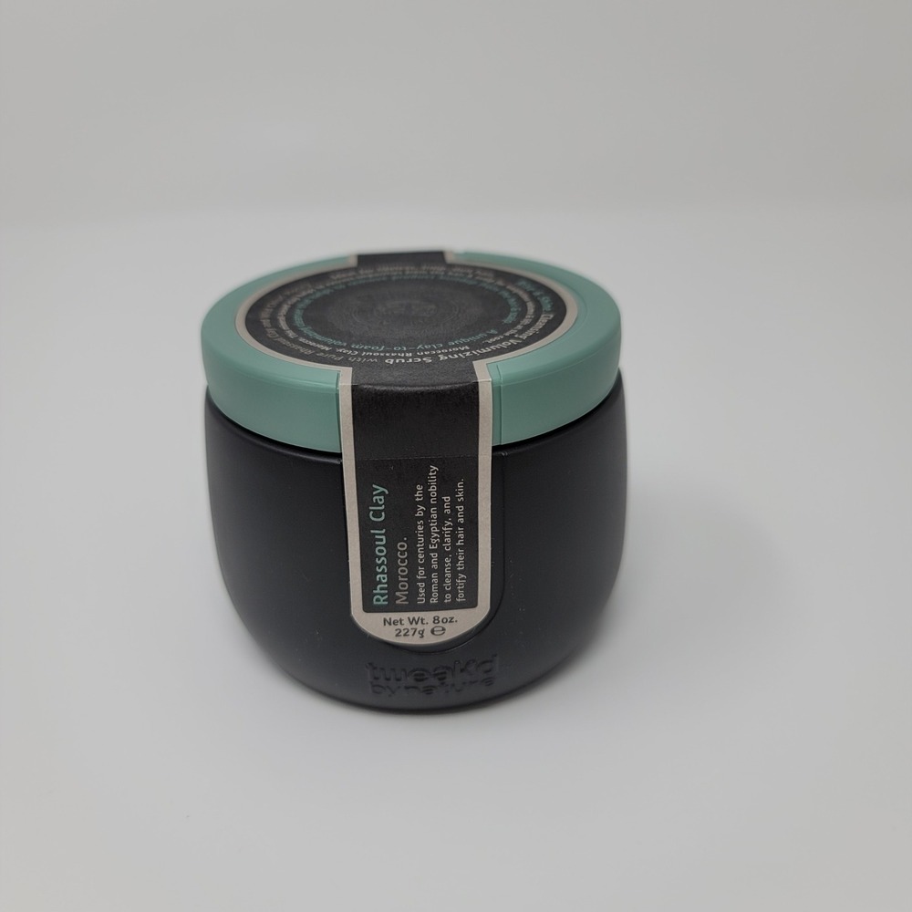 Tweak'd by Nature Rise & Shine Cleansing Volumizing Scrub 8 oz Rhassoul Clay